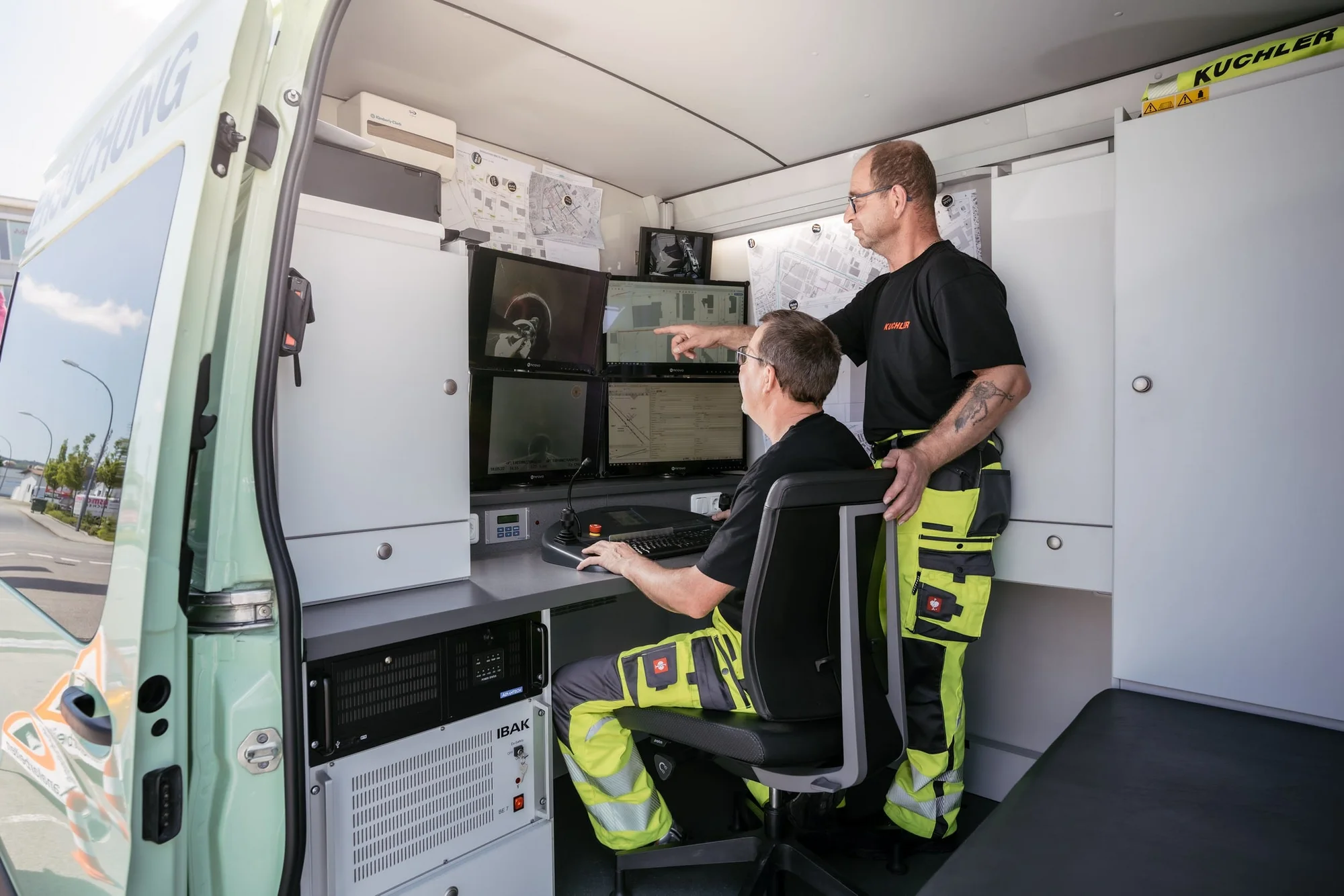 TV Kanaluntersuchung für Leitungen in Zenting